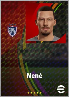 Nené eFootball 2026 player card, 70 OVR CMF