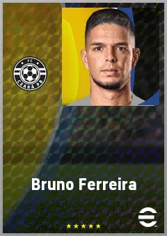 Bruno Ferreira eFootball 2026 player card, 73 OVR GK