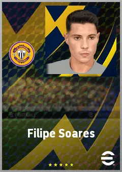 Filipe Soares eFootball 2026 player card, 70 OVR CMF