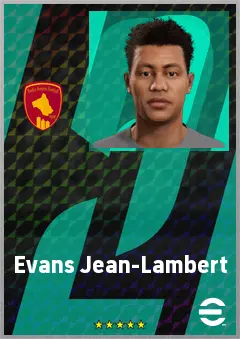Evans Jean-Lambert eFootball 2026 player card, 69 OVR LB