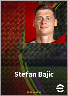 Stefan Bajic eFootball 2026 player card, 68 OVR GK