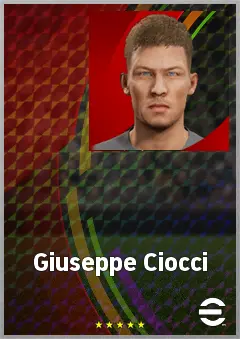 Giuseppe Ciocci eFootball 2026 player card, 68 OVR GK