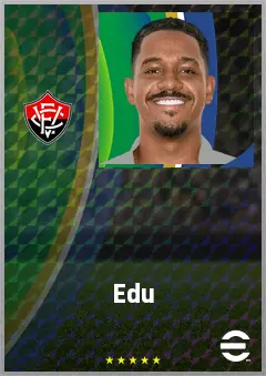 Edu eFootball 2026 player card, 68 OVR CB