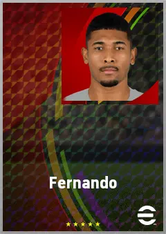 Fernando eFootball 2026 player card, 69 OVR LB
