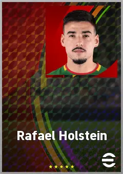 Rafael Holstein eFootball 2026 player card, 67 OVR AMF