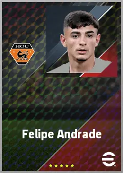 Felipe Andrade eFootball 2026 player card, 70 OVR RB