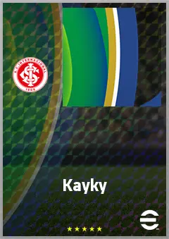 Kayky eFootball 2026 player card, 70 OVR RWF