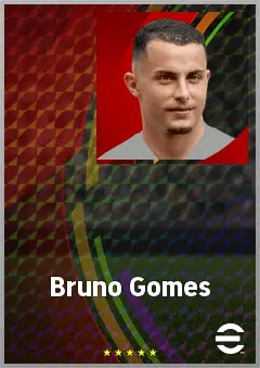 Bruno Gomes eFootball 2026 player card, 72 OVR DMF