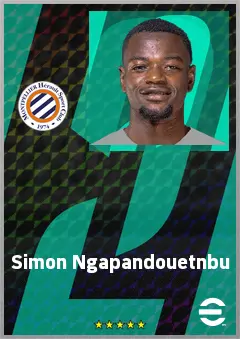 Simon Ngapandouetnbu eFootball 2026 player card, 69 OVR GK
