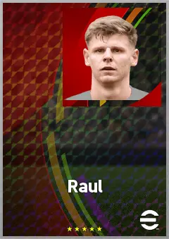 Raul eFootball 2026 player card, 69 OVR GK