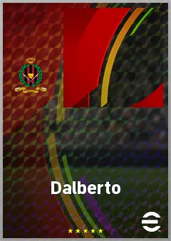Dalberto eFootball 2026 player card, 69 OVR CF