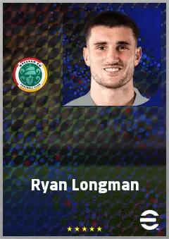 Ryan Longman eFootball 2026 player card, 69 OVR RMF
