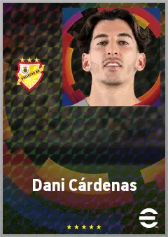 Dani Cárdenas eFootball 2026 player card, 73 OVR GK