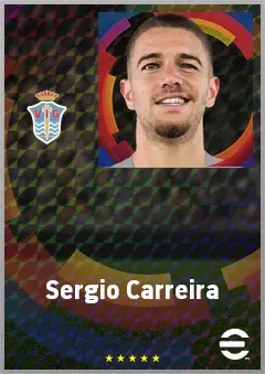 Sergio Carreira eFootball 2026 player card, 71 OVR RB