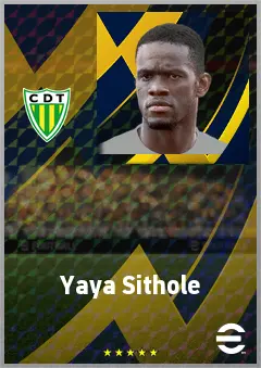 Yaya Sithole eFootball 2026 player card, 68 OVR CMF