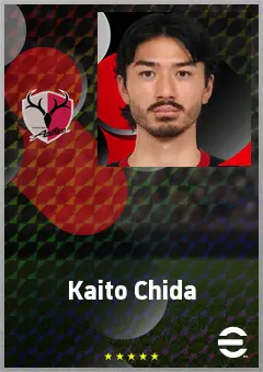 Chida Kaito eFootball 2026 player card, 68 OVR CB