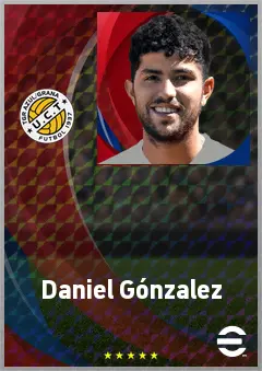Daniel Gónzalez eFootball 2026 player card, 71 OVR CB
