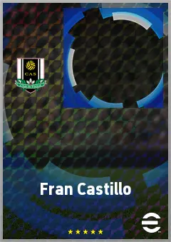 Fran Castillo eFootball 2026 player card, 67 OVR CMF