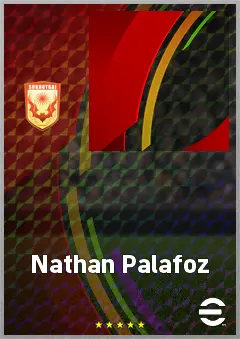 Nathan Palafoz eFootball 2026 player card, 67 OVR CF