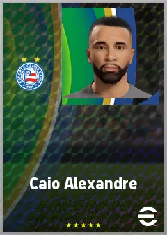 Caio Alexandre eFootball 2026 player card, 74 OVR CMF