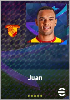 Juan eFootball 2026 player card, 73 OVR CF