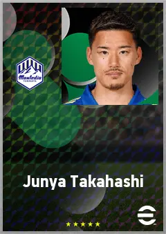 Takahashi Junya eFootball 2026 player card, 69 OVR CF