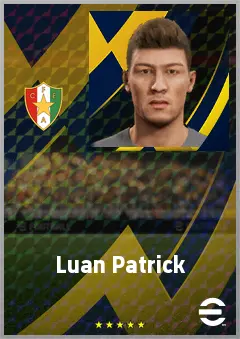 Luan Patrick eFootball 2026 player card, 70 OVR CB
