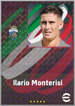 Ilario Monterisi eFootball 2026 player card, 71 OVR CB