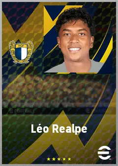 Léo Realpe eFootball 2026 player card, 69 OVR CB