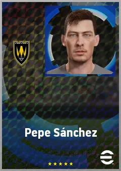 Pepe Sánchez eFootball 2026 player card, 68 OVR CB