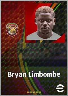 Bryan Limbombe eFootball 2026 player card, 67 OVR LMF