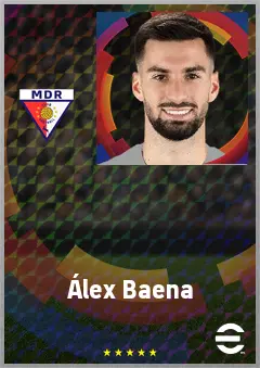 Álex Baena eFootball 2026 player card, 79 OVR LMF