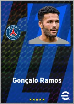 Gonçalo Ramos eFootball 2026 player card, 79 OVR CF