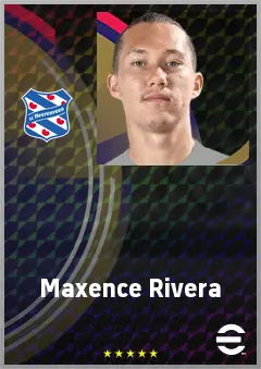 Maxence Rivera eFootball 2026 player card, 67 OVR LWF