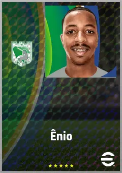 Ênio eFootball 2026 player card, 69 OVR LWF