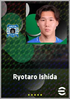 Ishida Ryotaro eFootball 2026 player card, 67 OVR RMF