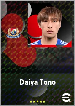 Tono Daiya eFootball 2026 player card, 68 OVR AMF