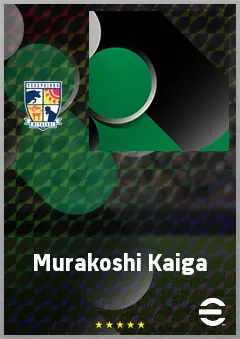 Murakoshi Kaiga eFootball 2026 player card, 64 OVR AMF