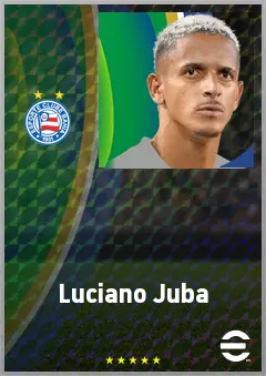 Luciano Juba eFootball 2026 player card, 75 OVR LB