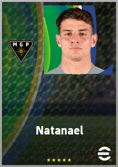 Natanael eFootball 2026 player card, 72 OVR RB