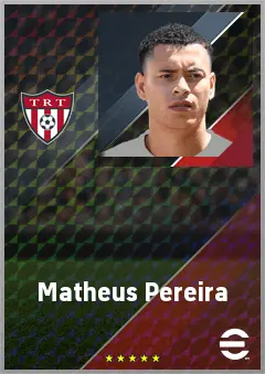Matheus Pereira eFootball 2026 player card, 68 OVR LB