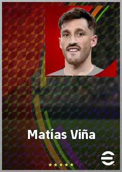 Matías Viña eFootball 2026 player card, 73 OVR LB