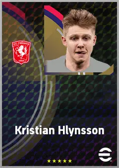 Kristian Hlynsson eFootball 2026 player card, 72 OVR AMF