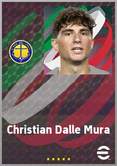 Christian Dalle Mura eFootball 2026 player card, 70 OVR CB