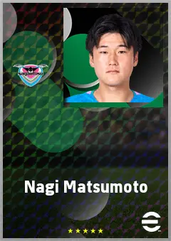Matsumoto Nagi eFootball 2026 player card, 66 OVR CMF