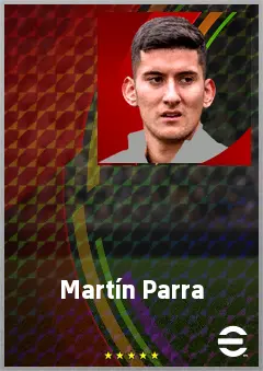 Martín Parra eFootball 2026 player card, 69 OVR GK