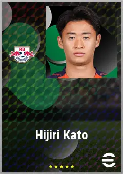Kato Hijiri eFootball 2026 player card, 69 OVR LB