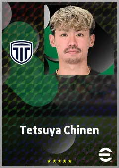 Chinen Tetsuya eFootball 2026 player card, 65 OVR CB