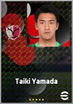 Yamada Taiki eFootball 2026 player card, 65 OVR GK