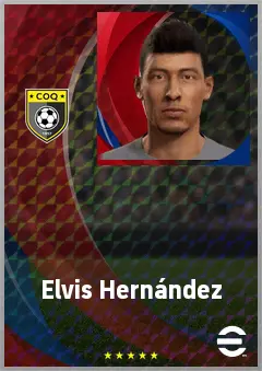 Elvis Hernández eFootball 2026 player card, 67 OVR CB